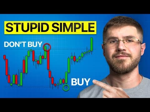 This Trading Strategy Works Everyday (Stupid Simple And Proven) thumbnail