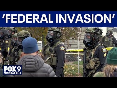 ‘Federal invasion’ lawsuit filed against Trump administration on behalf of Minnesota thumbnail