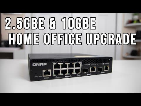 What Are the Benefits of QNAP 2.5 GBE & 10 GBE Switch? thumbnail