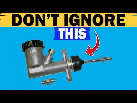 9 Bad Clutch Master Cylinder Symptoms (Causes & Fixes) thumbnail