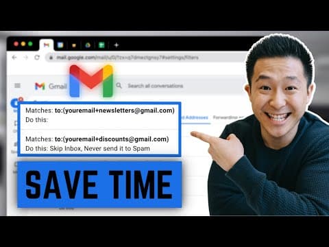 Top 6 Gmail Filters for Productivity! thumbnail