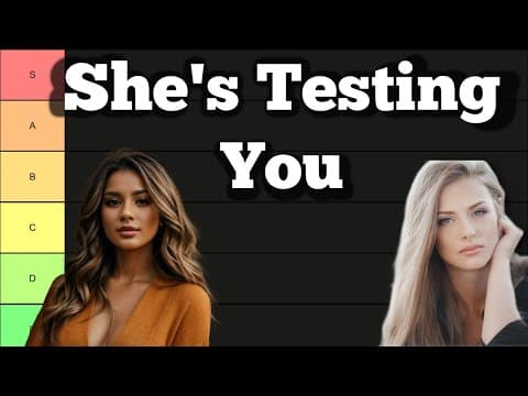 Female Sh*t Tests (TIER LIST) thumbnail