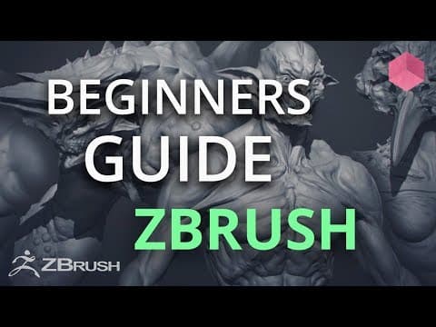 Getting Started with Sculpting - ZBrush for Beginners Tutorial thumbnail