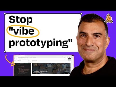 The secret to better AI prototypes: Why Tinder's CPO starts with JSON, not design | Ravi Mehta thumbnail