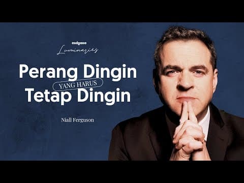 Niall Ferguson on Twitter, Elitism, and the Next World War | Endgame #123 (Luminaries) thumbnail