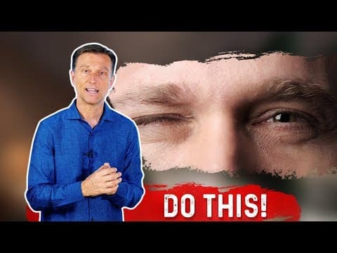 The 3 Causes Of Eye Twitching (Tetany) – Dr.Berg thumbnail