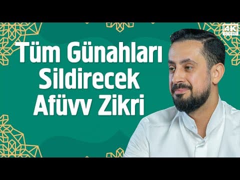 Tüm Günahları Sildirecek Afüvv Zikri | Mehmet Yıldız @hayalhanem thumbnail