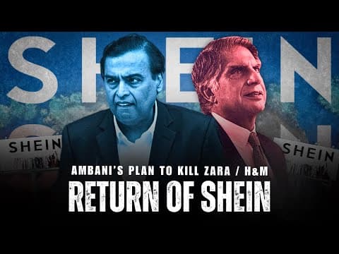 Will Reliance and Shein destroy ZARA, H&M and ZUDIO? | Business case Study thumbnail