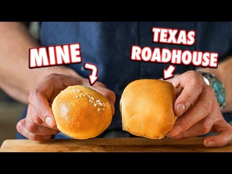 Making Texas Roadhouse Rolls At Home | But Better thumbnail