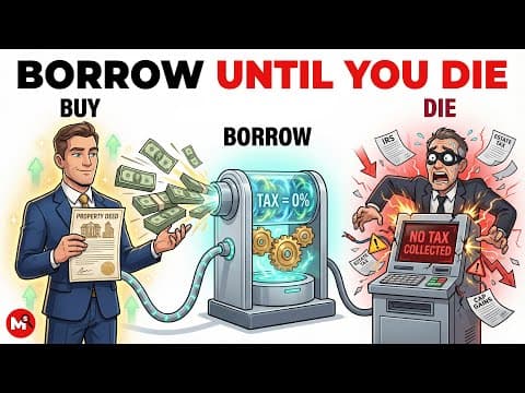 How to Use The Buy Borrow Die Strategy to Get Rich (STEP by STEP) thumbnail
