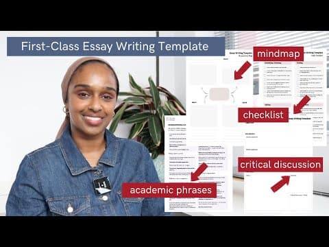 How to Write a First-Class Essay Using a Template thumbnail