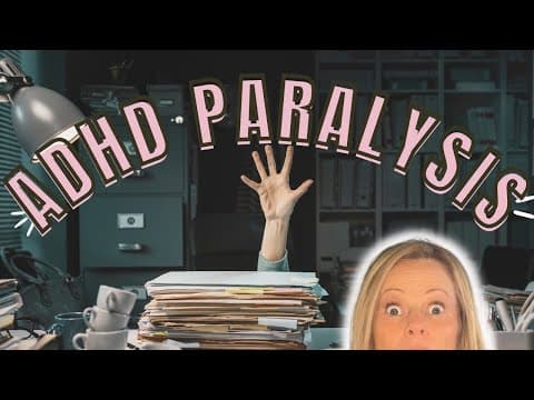 ADHD Overwhelm 😩 How to get out of freeze mode and into action thumbnail
