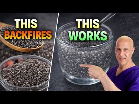 STOP Eating Chia Seeds Like This — It Backfires | Dr. Mandell thumbnail