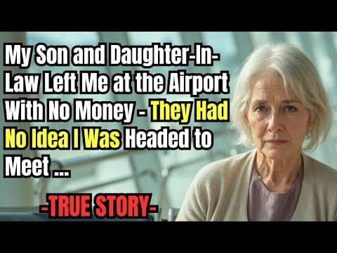 HER TRUE STORY FROM TENNESSEE 👵💔My Son and Daughter-In-Law Left Me at the Airport With No Money… thumbnail