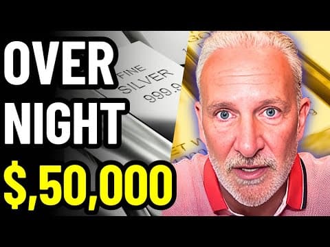 Silver's Price Tsunami: Peter Schiff Presents the 100% Proof Behind the Surge thumbnail