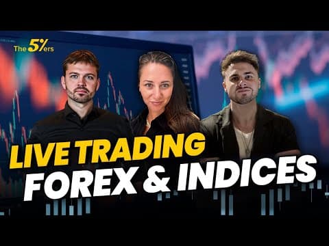 Live Trading Strategies for Forex and Indices | The5ers Live Trading Room thumbnail