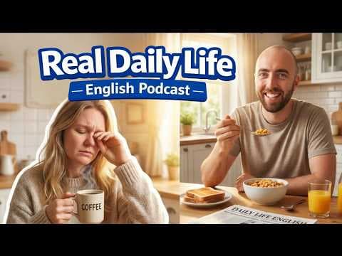 Good Morning! Real Daily Life English | Podcast English Learning thumbnail