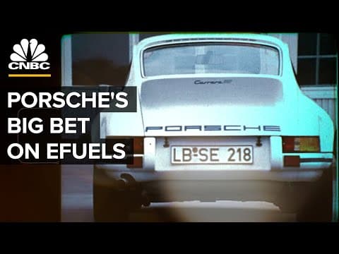 How Is Porsche Integrating E-Fuels for Gas Cars? thumbnail