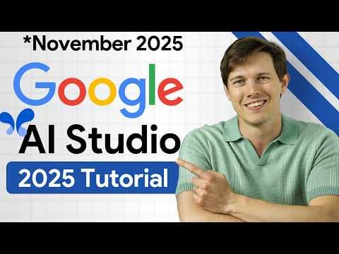 Google AI Studio Tutorial - Beginner to Expert in 10 Prompts thumbnail