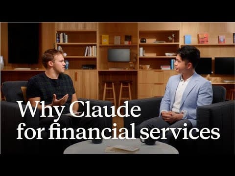 How Claude is transforming financial services thumbnail