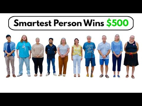 10 People vs General Knowledge Quiz thumbnail