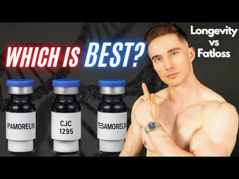 GH Peptide Face-Off: Ipamorelin vs CJC-1295 vs Tesamorelin thumbnail