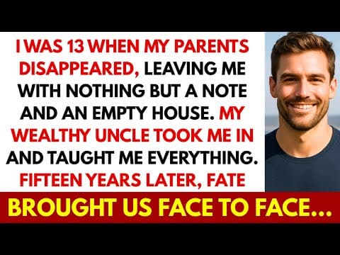 My Parents Left Me At 13. My Wealthy Uncle Raised Me. 15 Years Later, I Took Everything They Wanted thumbnail
