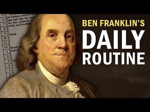 What Can We Learn from Ben Franklin's Daily Routine? thumbnail