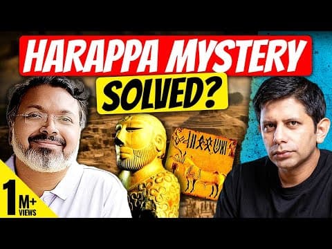 Who Created Harappan / Indus Valley Civilisation? | How Did It End? | Samvaad With Devdutt Pattanaik thumbnail