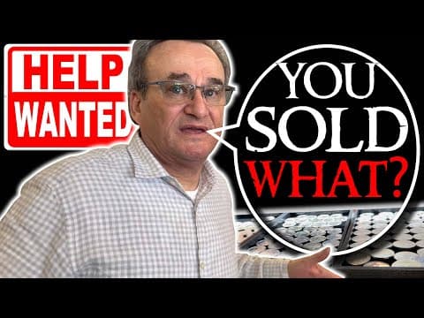 I worked at a COIN SHOP for a day. thumbnail
