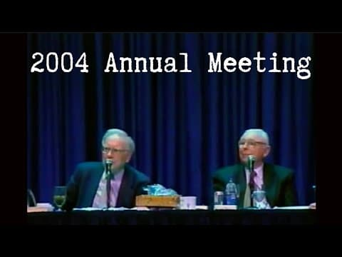 2004 Berkshire Hathaway Annual Meeting (Full Version) thumbnail