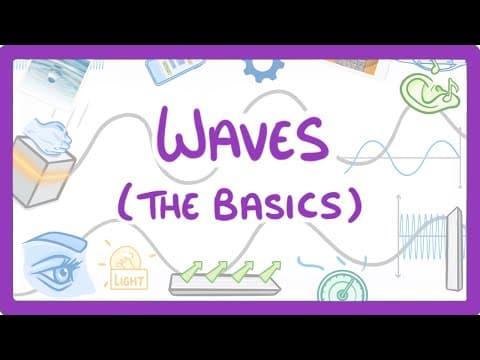 GCSE Physics - Intro to Waves - Longitudinal and Transverse Waves thumbnail