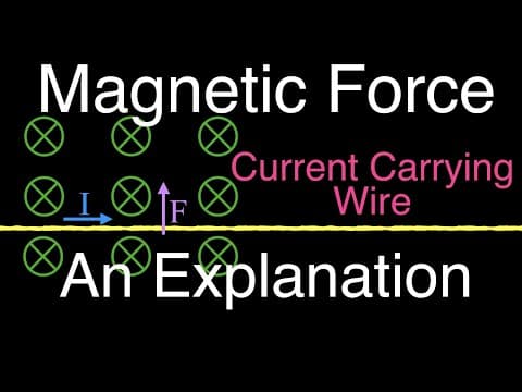 Magnetism (9 of 13) Lorentz Force, Force on a Current Carrying Wire thumbnail