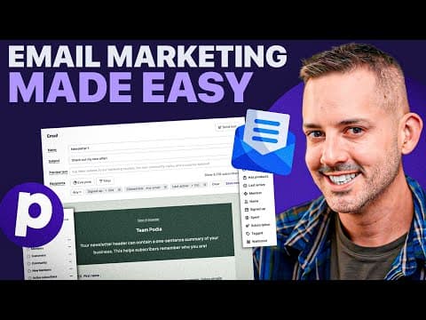 Best Free Email Marketing Platform For Beginners  @PodiaTV @philpallen thumbnail