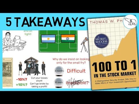 100 TO 1 IN THE STOCK MARKET (BY THOMAS PHELPS) thumbnail
