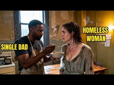 Single Black Dad Gave His Last Meal to "Homeless Woman" — A Single Knock Changed His Family Forever thumbnail