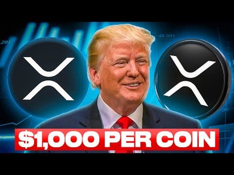 SECRET XRP PLAN LEAK! ''$1,000 PER COIN'' - DONALD TRUMP thumbnail