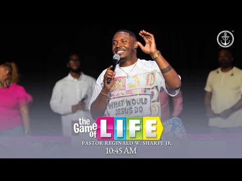 10:45 AM "Life" Pastor Reginald W. Sharpe Jr., Sunday, July 13, 2025 thumbnail