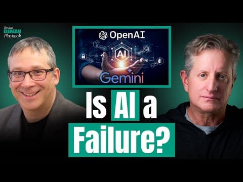 Gary Marcus on the Massive Problems Facing AI & LLM Scaling | The Real Eisman Playbook Episode 42 thumbnail
