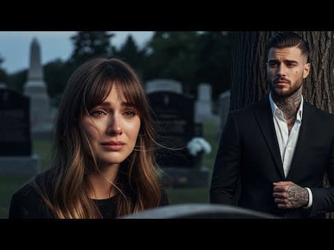 She Was Crying at the Mafia Boss’s Grave — Not Knowing He’s Alive and Watching Her thumbnail