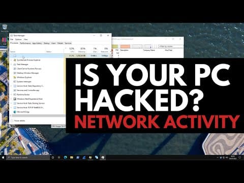 How to know if your PC is hacked? Suspicious Network Activity 101 thumbnail