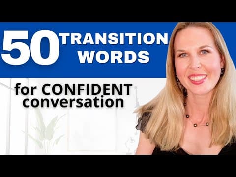 50+ Transition Words For English Conversations thumbnail