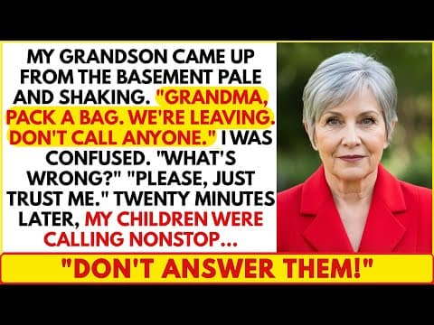 "Grandma, We're Leaving. NOW!" He Said After Looking at My Basement–I Thought I Knew My Children… thumbnail