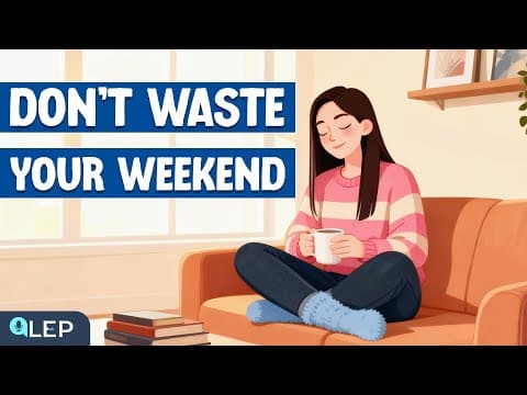 How to not Waste Your Weekend? | Learn English Speaking Practice Podcast | Beginner | A1- A2 thumbnail