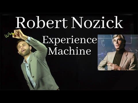 Is Pleasure the Only Good Thing? - Nozick's Experience Machine Thought Experiment thumbnail
