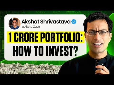 How to invest 1Cr for (15-20%) growth in 2025? [Contrarian Strategies] | Akshat Shrivastava thumbnail