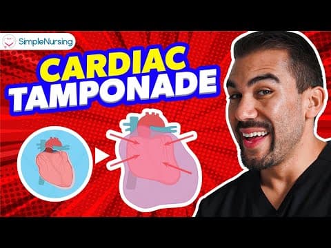 Cardiac Tamponade NCLEX Tips for Nursing Students thumbnail