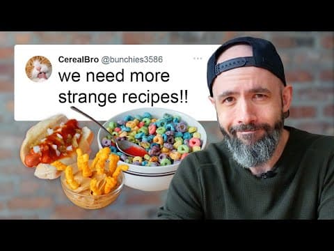 Ranking Your STRANGEST Recipes (Part 2!) | Best with Babish thumbnail