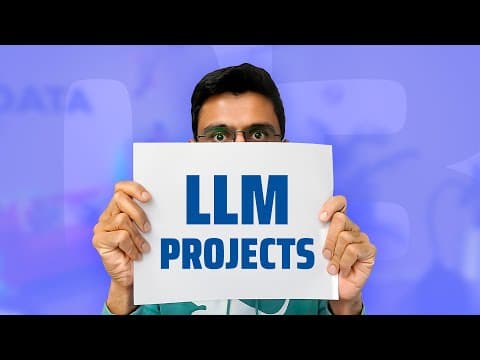 LLM Projects | LLM and GenAI Projects For Beginners thumbnail