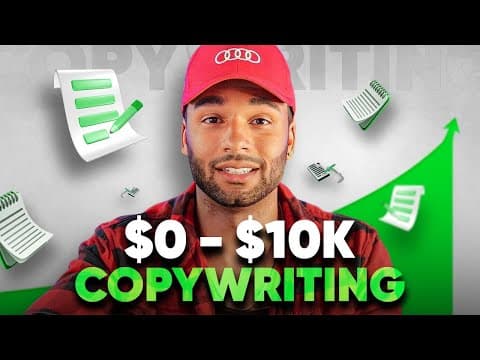 FREE 4 Hour Copywriting Course For Beginners | $0-$10k/mo In 90 Days thumbnail
